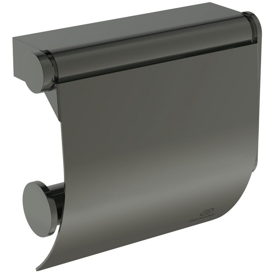 connect Closetrolhouder met klep magnetic grey (grijs) N1382A5