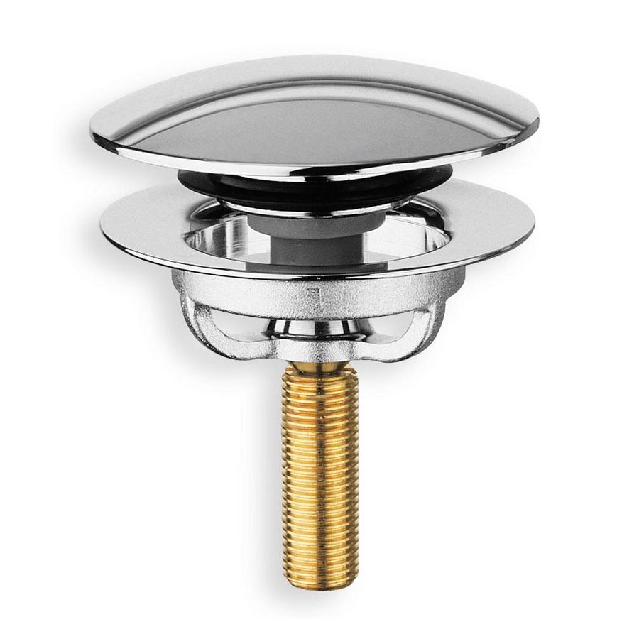 Reparatieset voor badafvoer chroom, plug met up&down sluitme
