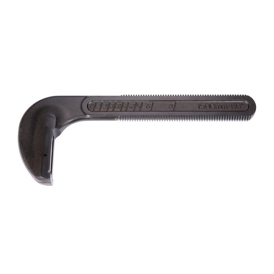 Pijptang eenhand haak heavy duty/aludur 60"