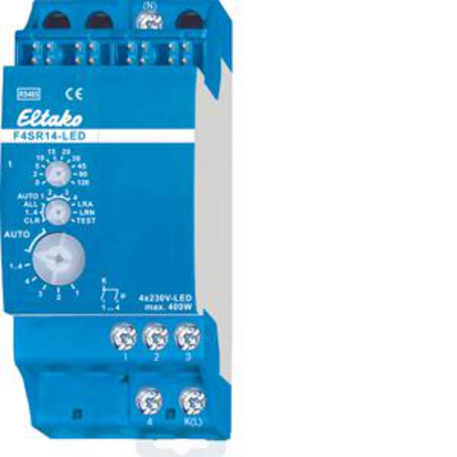 DIN-rail EnOcean RS485-bus 14-serie 4-kanaals