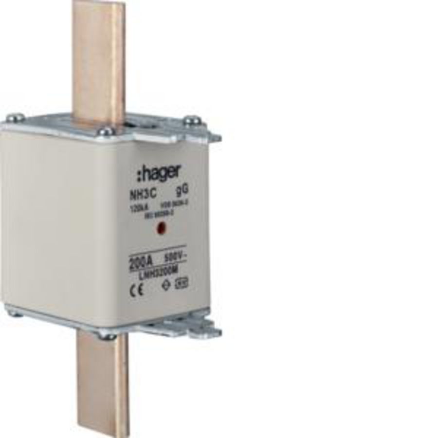 Mespatroon NH3C 200A 500V gG combimelder VVE=3