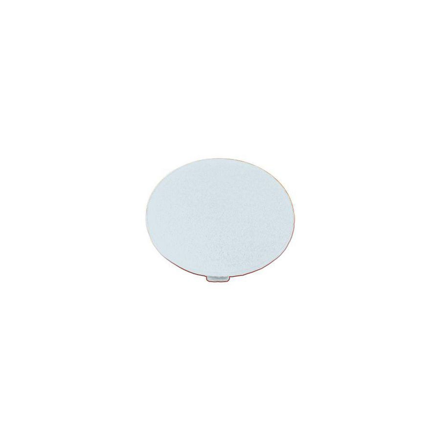 Indicatieplaatje paddestoel wit blanco