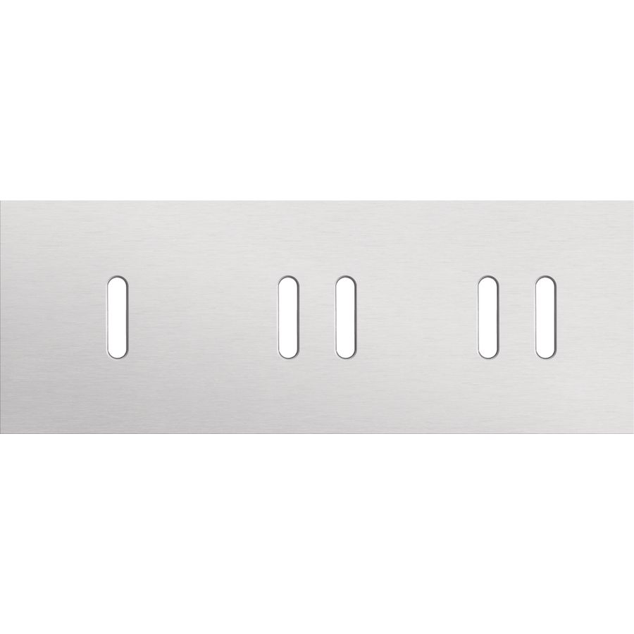 Afdekplaat 3-voud horiz. 71mm centerafst. 155-56703