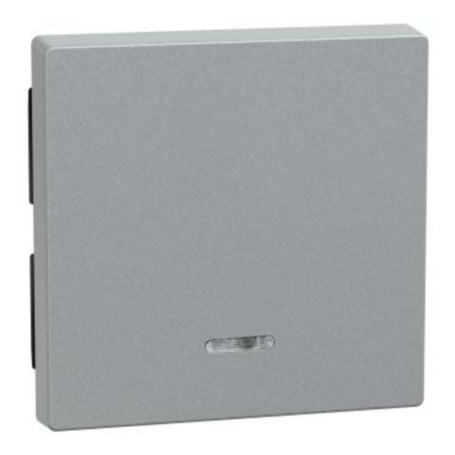 Rocker with indicator window aluminium System M