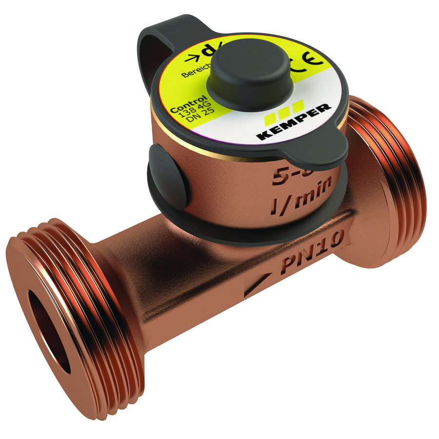 CONTROL-PLUS flow- en temperatuursensor DN20