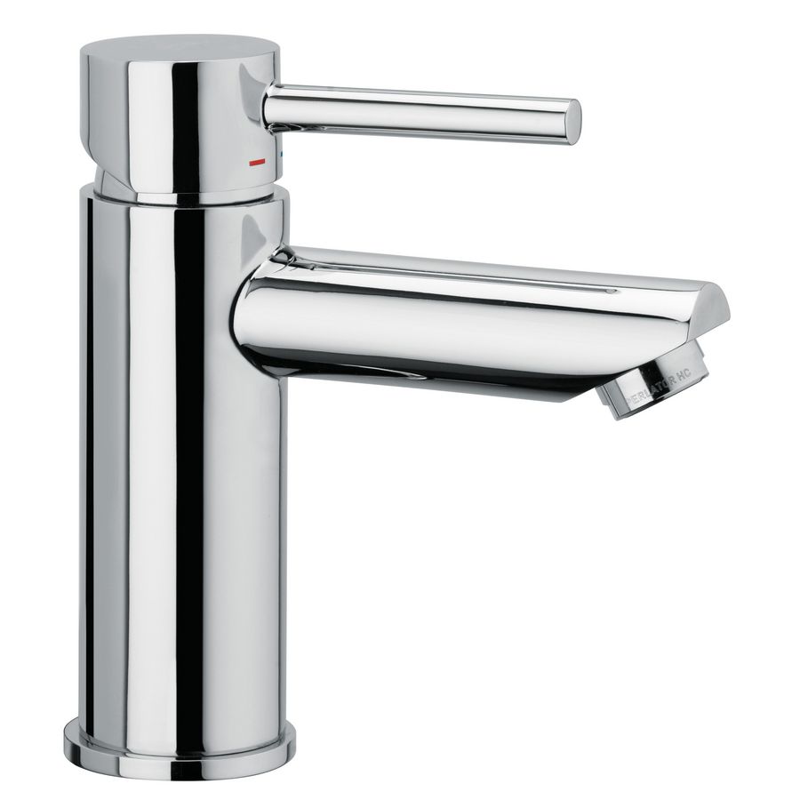 Wastafelkraan STICK chroom 1-hendel vaste uitloop 99mm