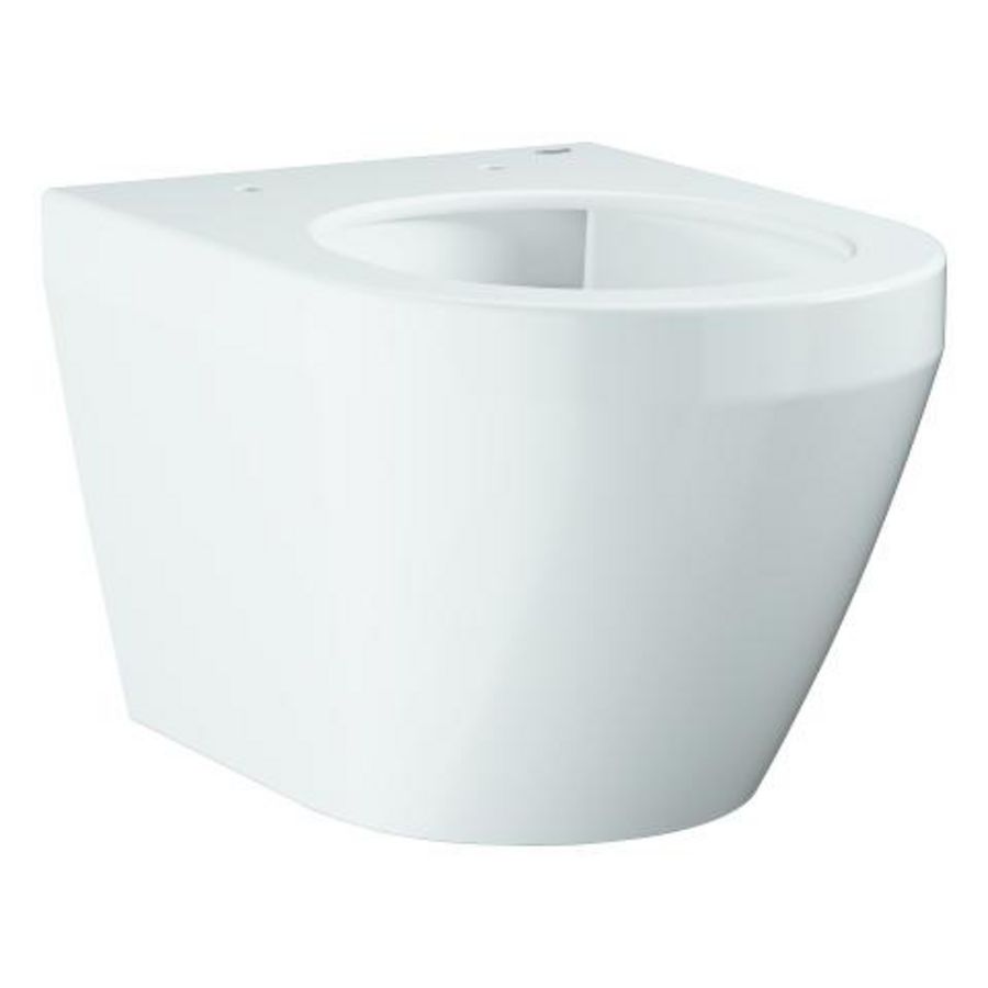 Euro Ceramic wandcloset compact 490mm diepspoel randloos (excl. zitting) VVE=8
