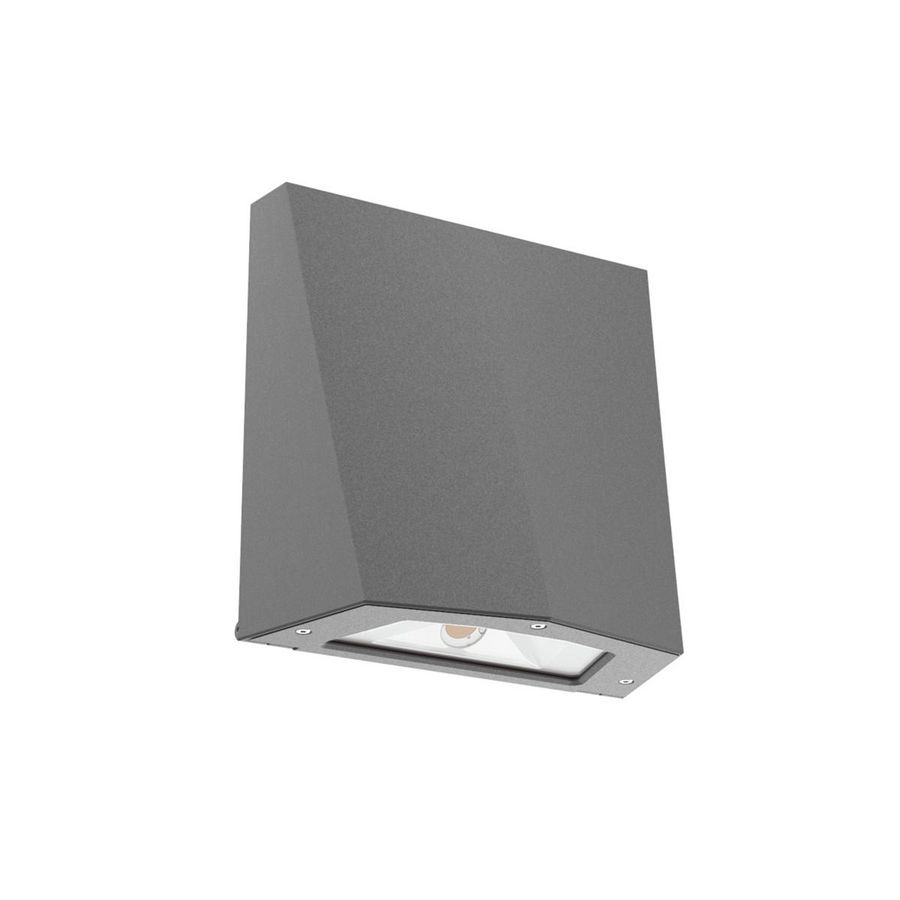 LED-Wandarmatuur 3000K 27W statisch asymm. extra verspeidend