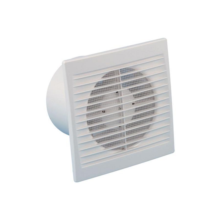 Badkamer-/ toiletventilator SVT 150 wit