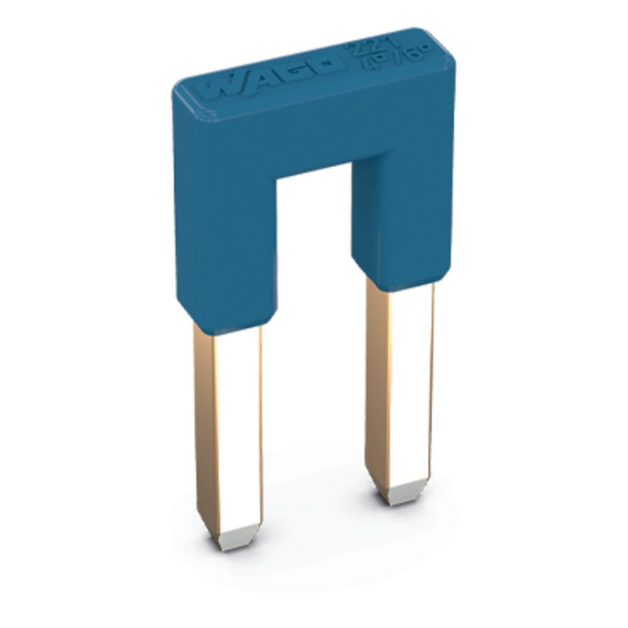 Brug conductor entry 2-voudig blauw 221-942/000-006 VVE=5