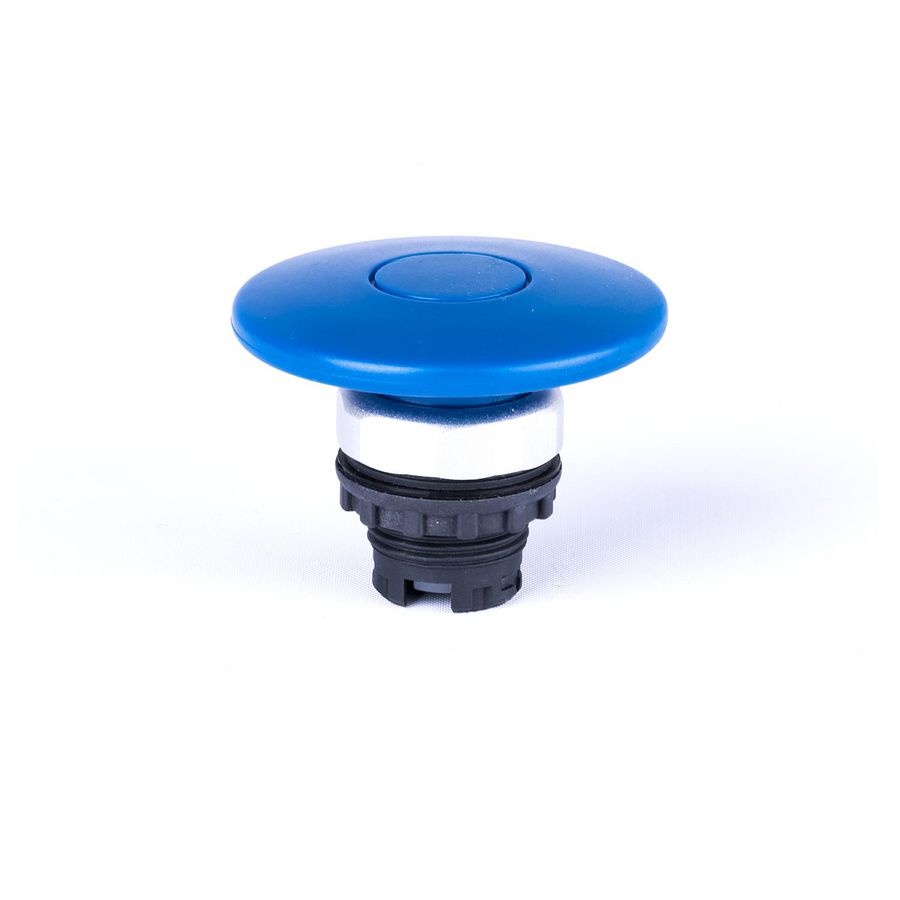 Knop paddestoel 60mm tijdelijk zonder print blauw