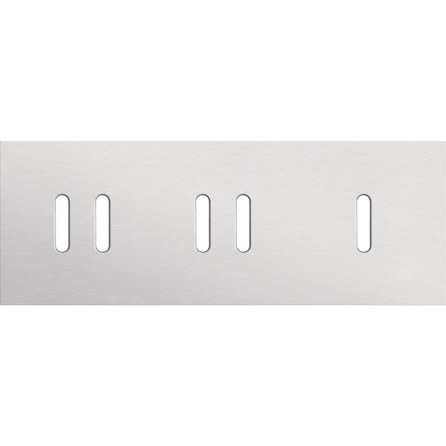 Afdekplaat 3-voud horiz. 71mm centerafst. 155-56704