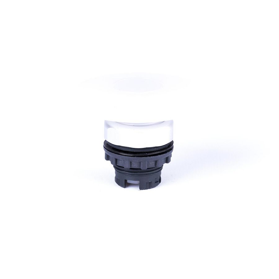 Knop paddestoel 60mm tijdelijk zonder print met verlichtings-mogelijkheid wit