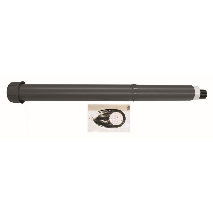 Dakdoorvoer 110/160 PP zwart