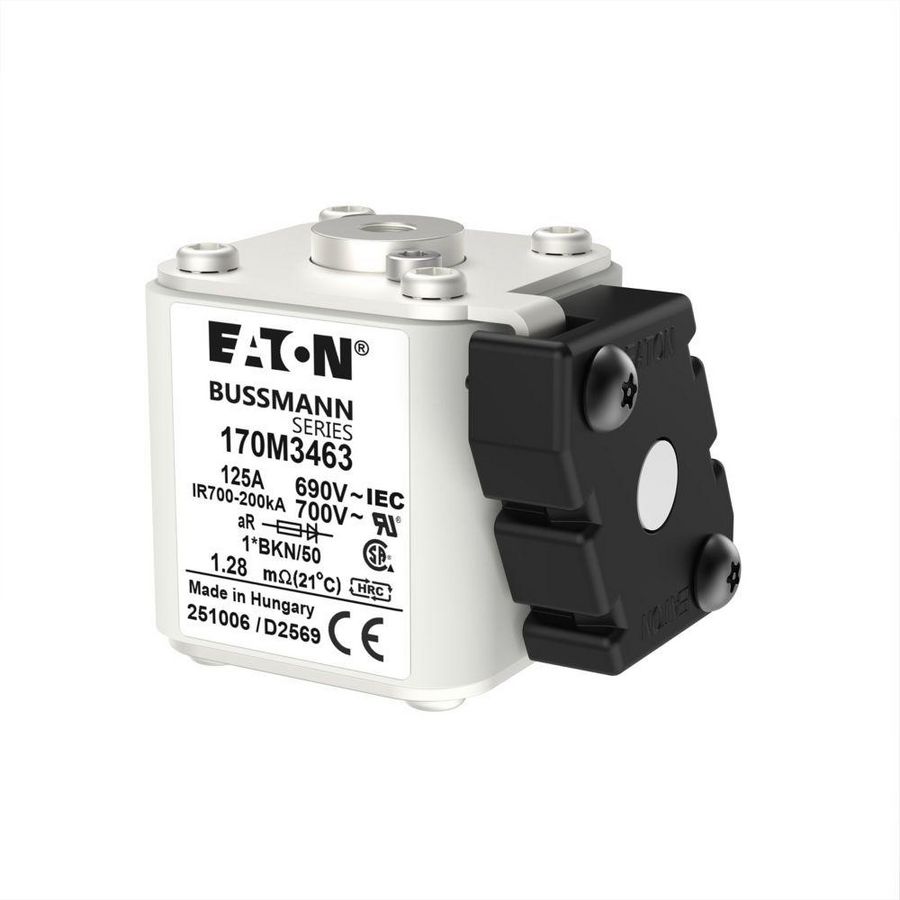 Zekering h. snelheid 125A AC 690V 200kA compact 1 45x VVE=6