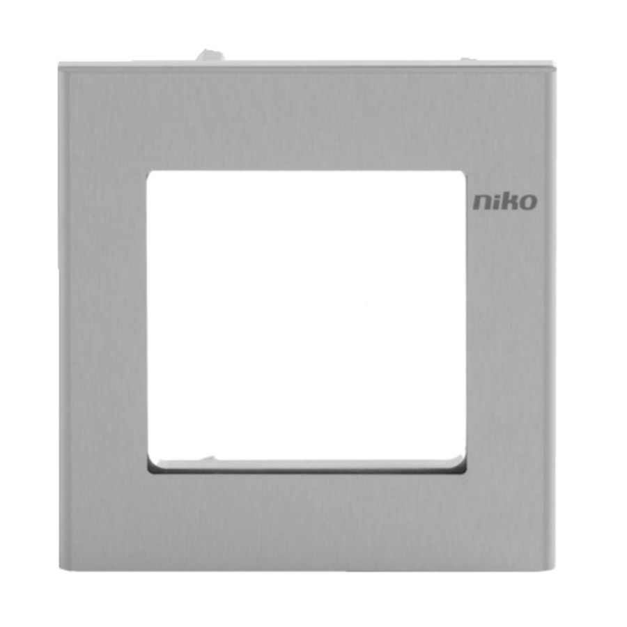 Toegangscontrole - afdekkader inbouwcameramodule aluminium