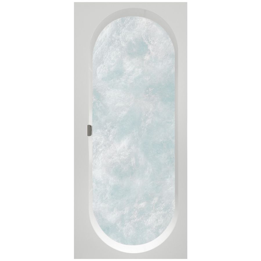 Bad 4-H Oberon 2.0 m/ hydropool-C 170x75cm A-wit pos.1