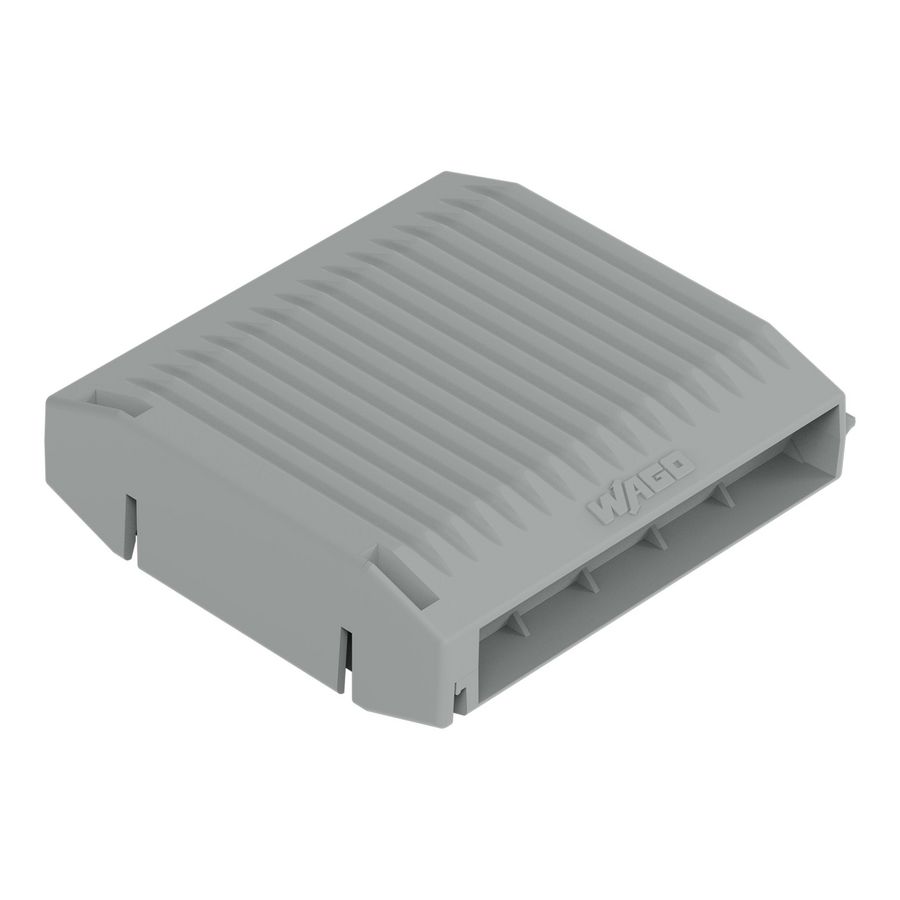 Gelbox Doorgaande verbinding voor aders grijs VVE= 2