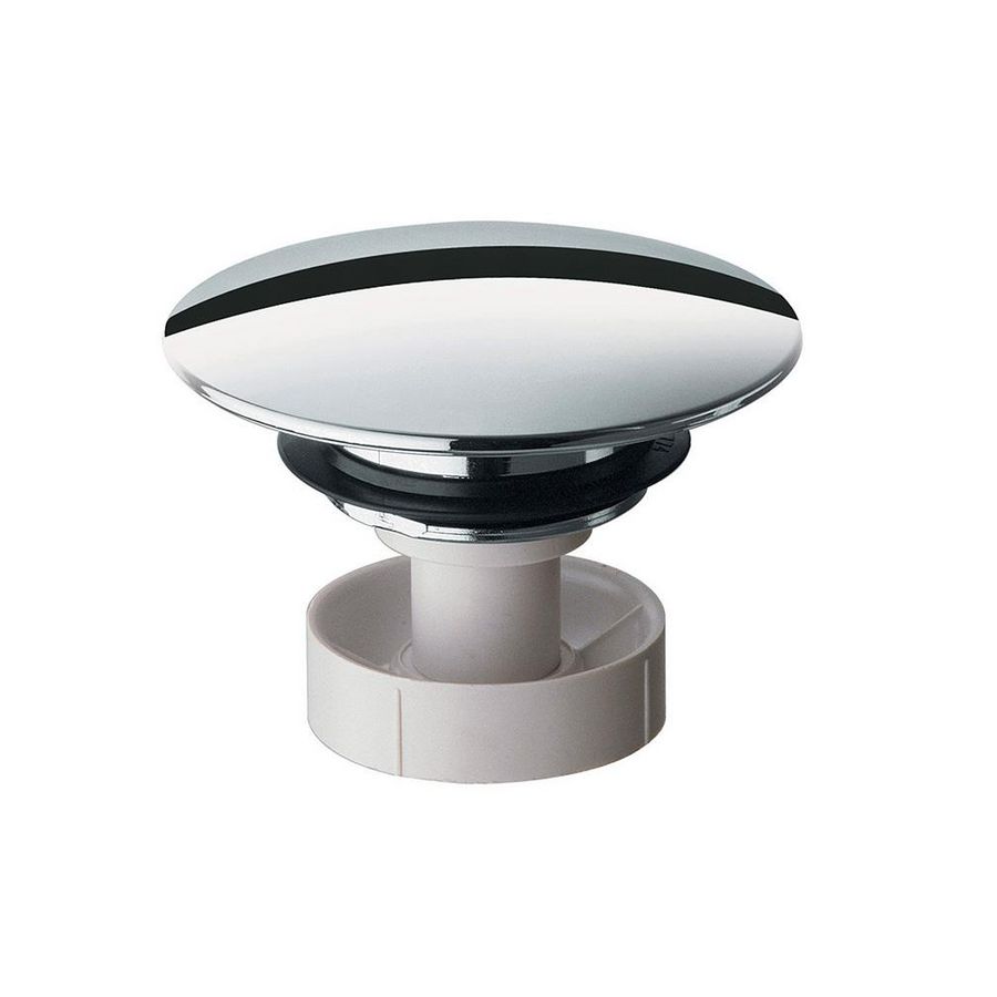 Losse messing plug met up&down sluitmechanisme 64mm RVS