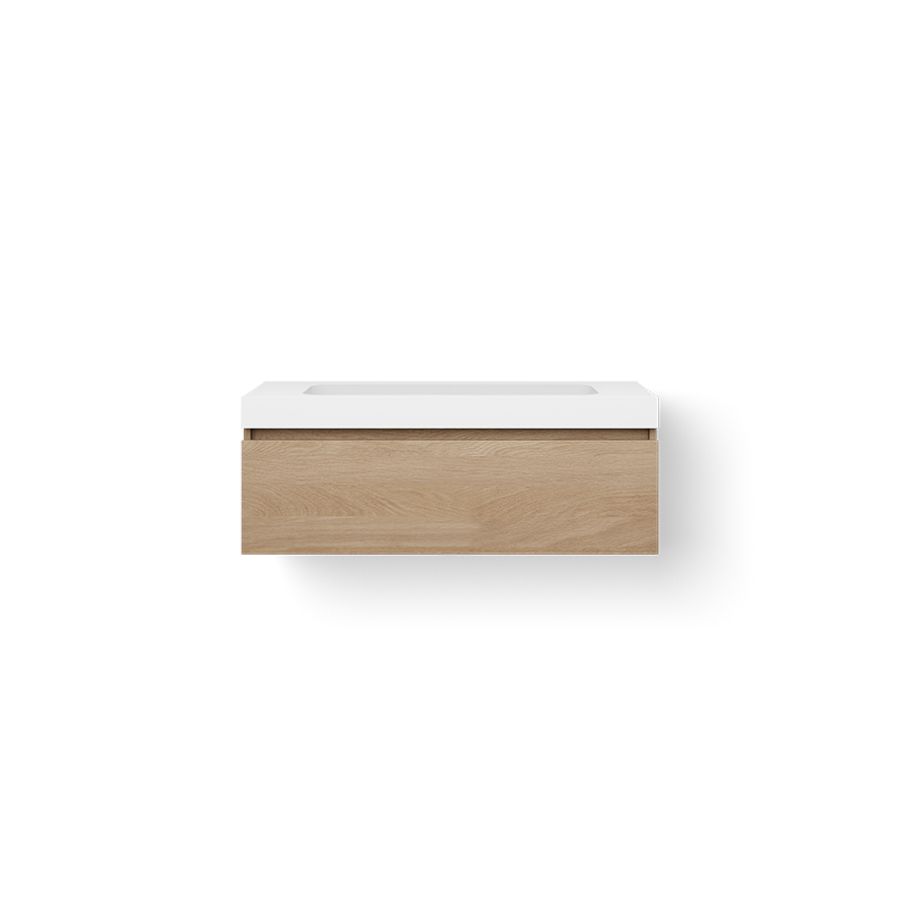 Solid Drawer 120cm bovenbl wasbak 850mm meubel+1 la oud grs