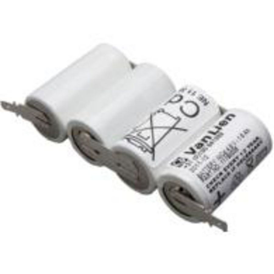 Vervangingsbatterij model blok 4VTC1 5HT voor armaturen