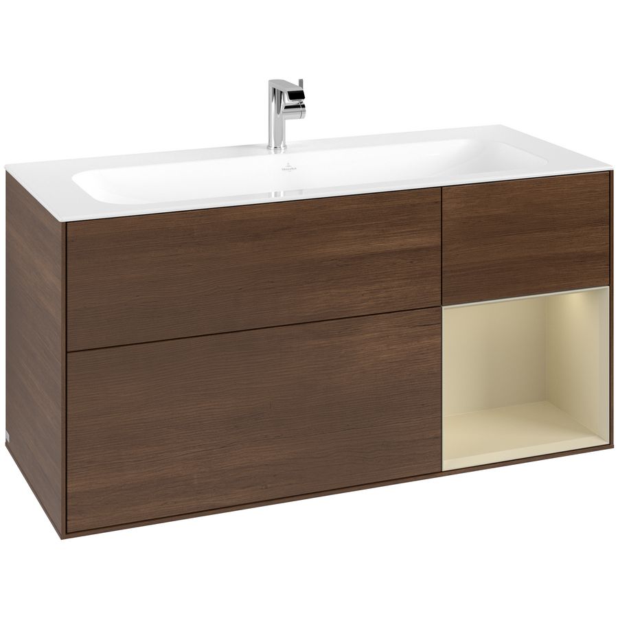 Wastafelonderkast Finion 1196x591x498mm W.Veneer G070HJGN