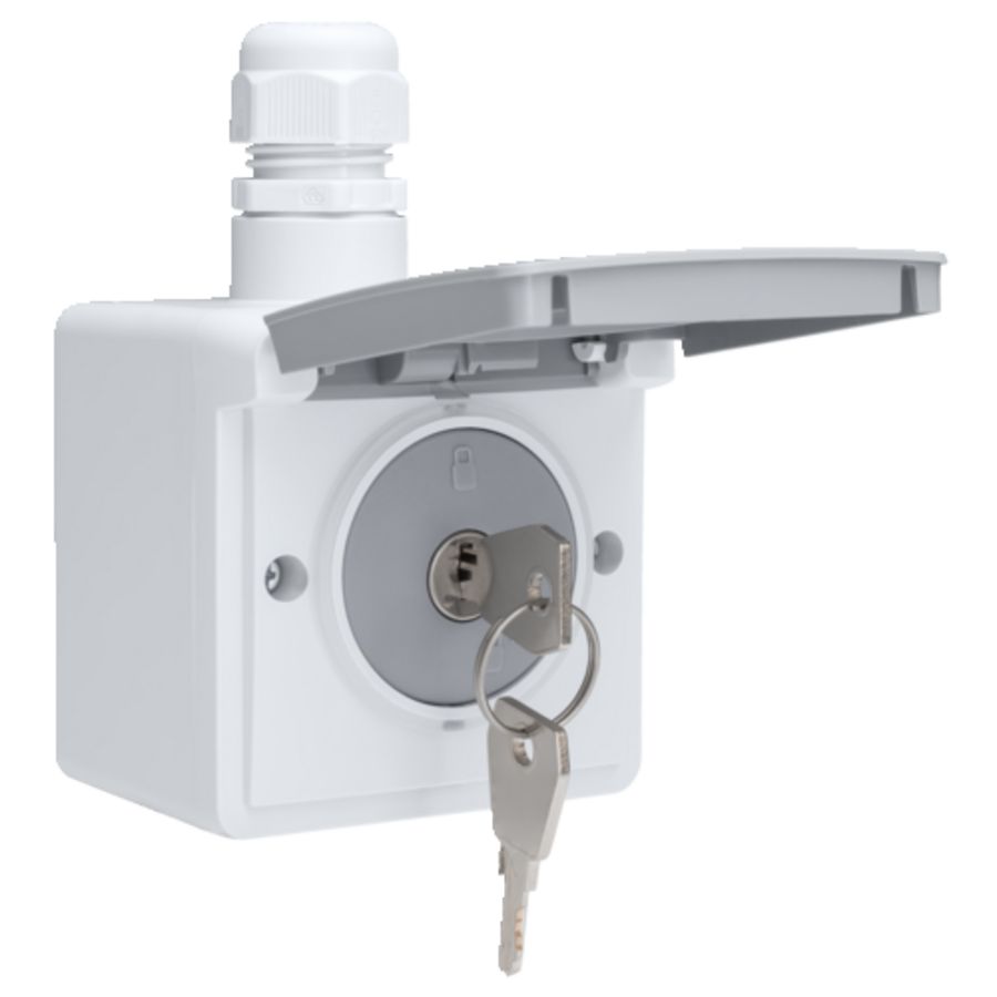 Spuitwaterdicht stopcontact+randaarde slot beschgsafsluiter