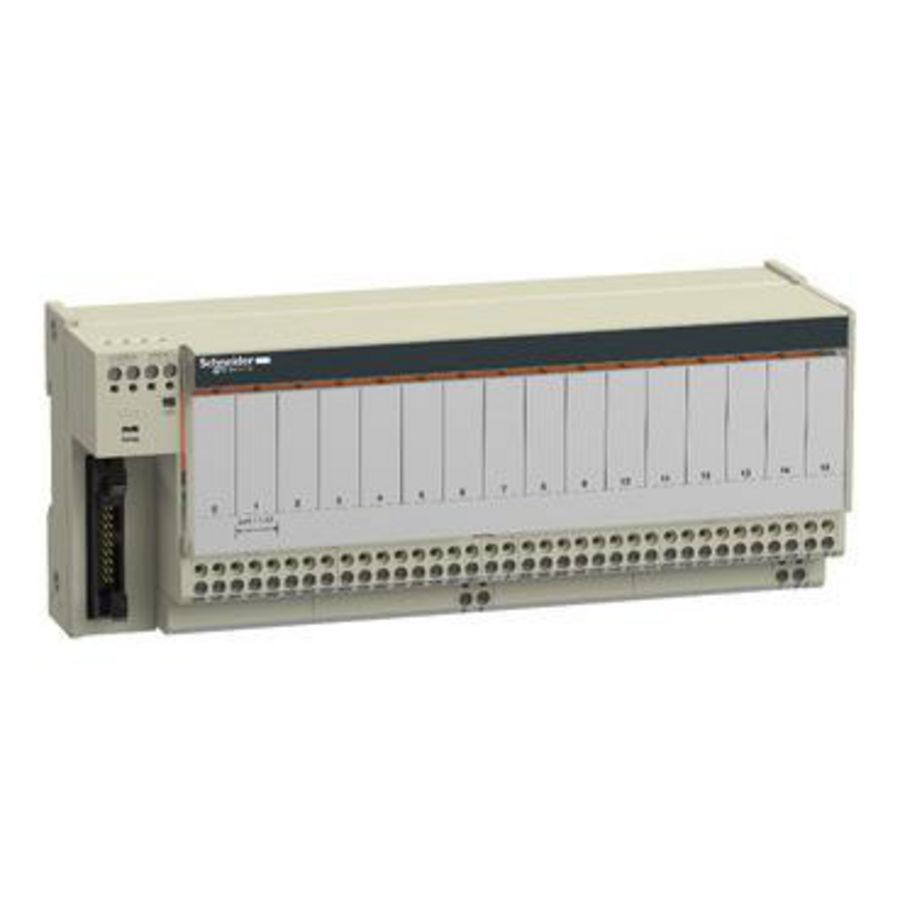 Aansluitmodule elektromechanisch relais 16O 10 Modicon ABE7