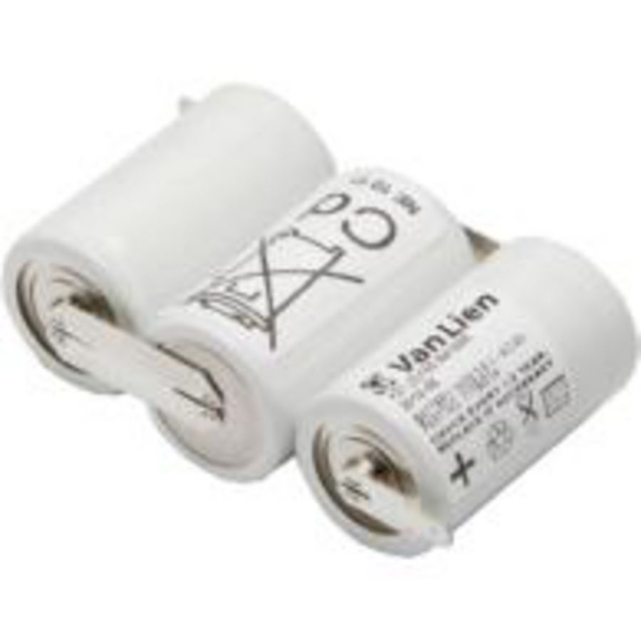 Vervangingsbatterij model blok 3D4 0HT voor armaturen