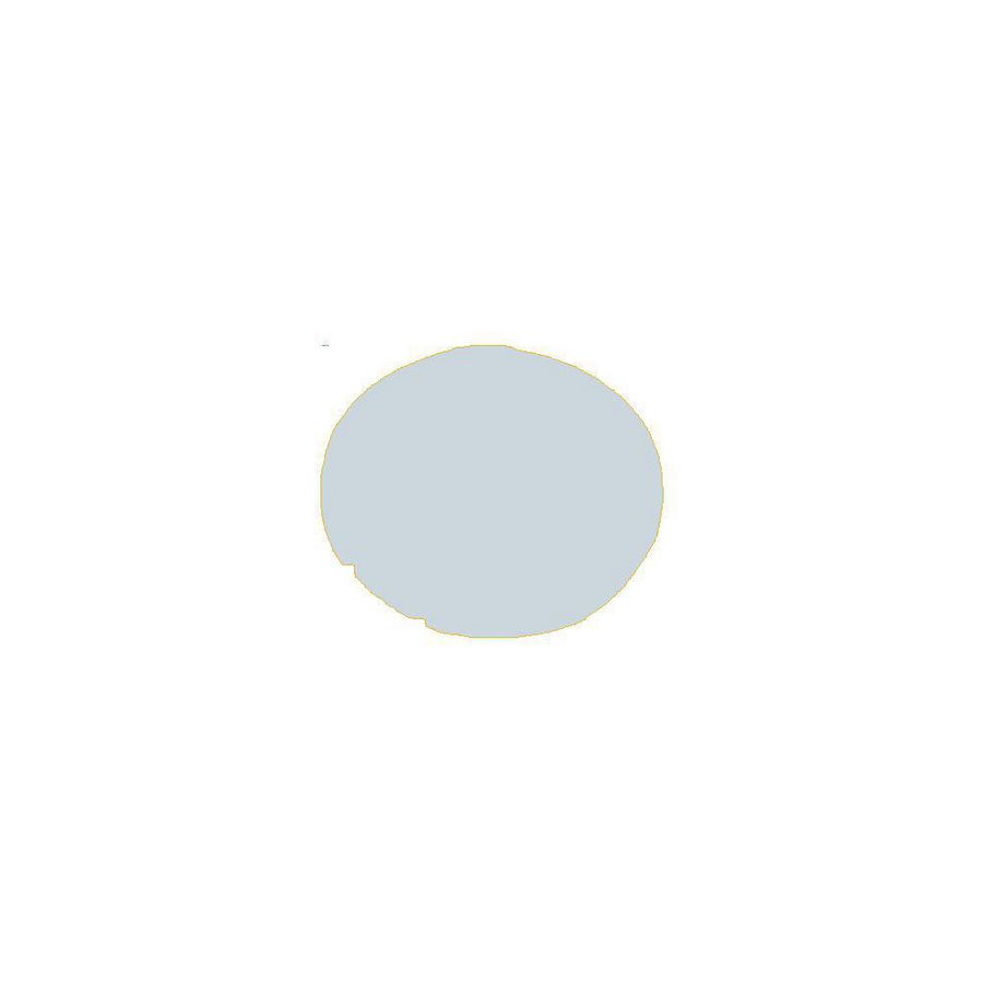 Lenzen vlak wit blanco VVE=10