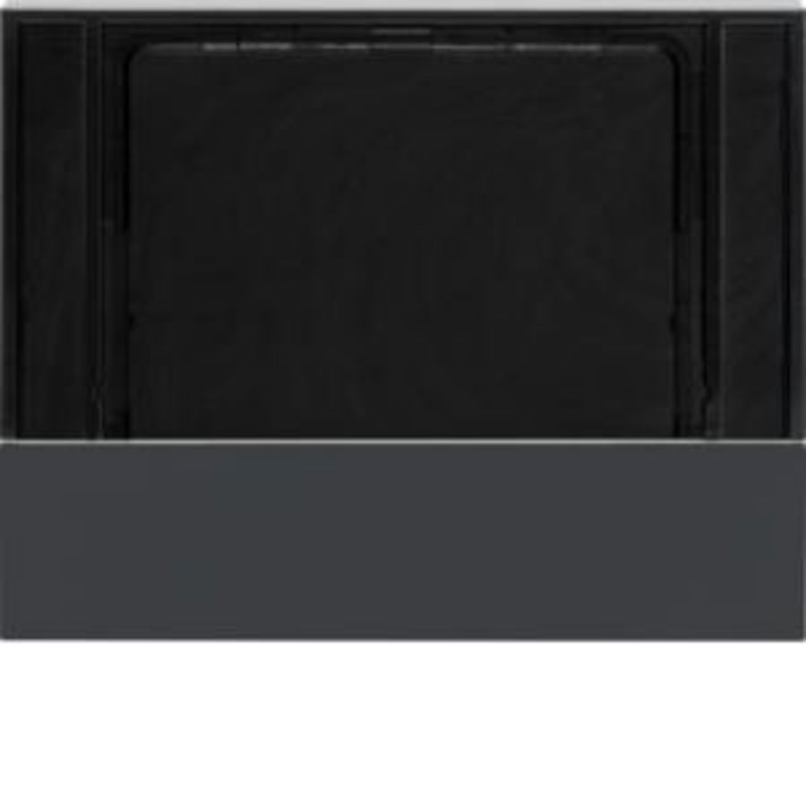 Afdekraam voor KNX therm. berker K.1 antraciet