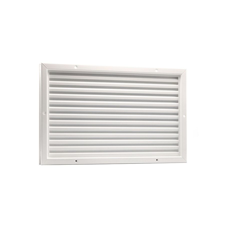 ALU deurrooster 545x345mm wit