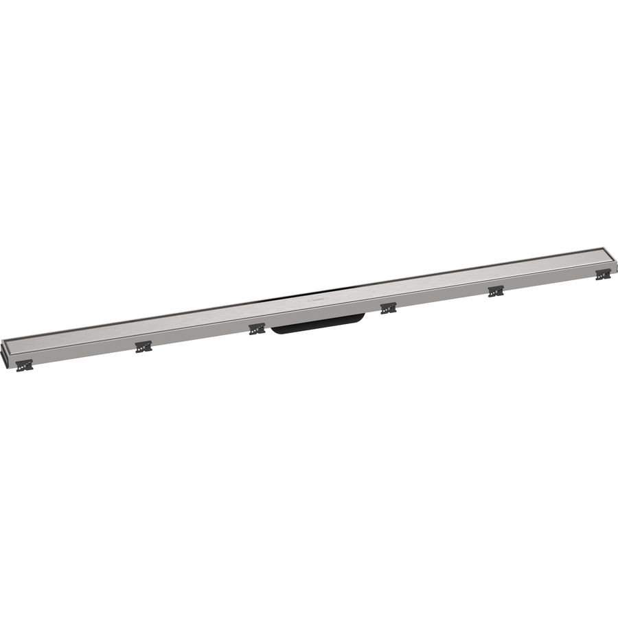 Douchegoot RainDrain Match rechte 1200 met Stainless Steel