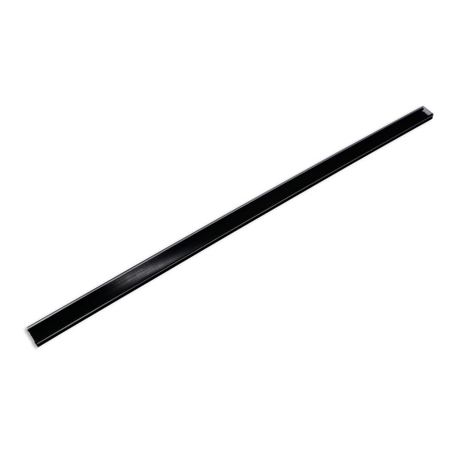 Markeringsrail Lengte 500 mm voor art.nr. 210-742 zwart