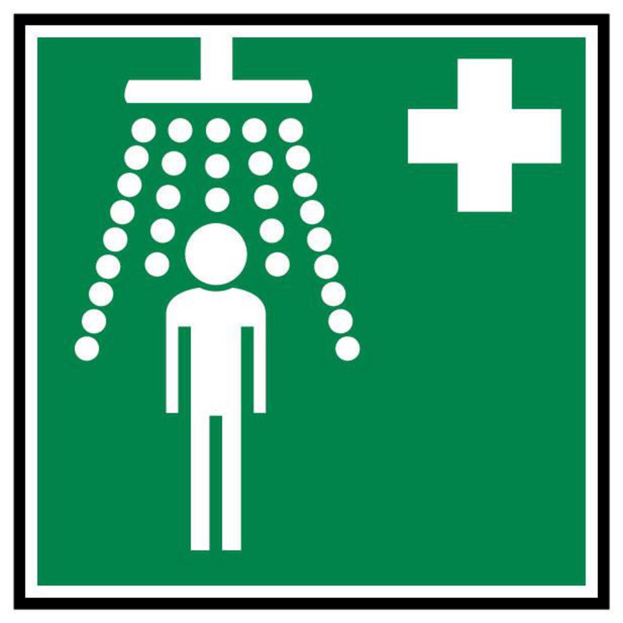 Pictogram nooddouche