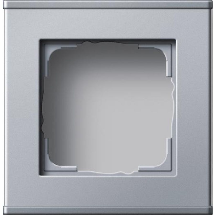 Profiel 1-voudig verticaal + horizontaal Profiel 55 aluminium