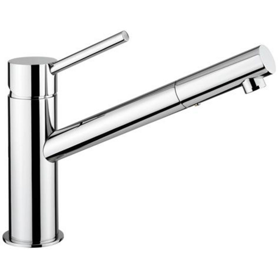 Wastafelmengkraan BIRILLO 1-hendel lange uitl spr 210mm chroom