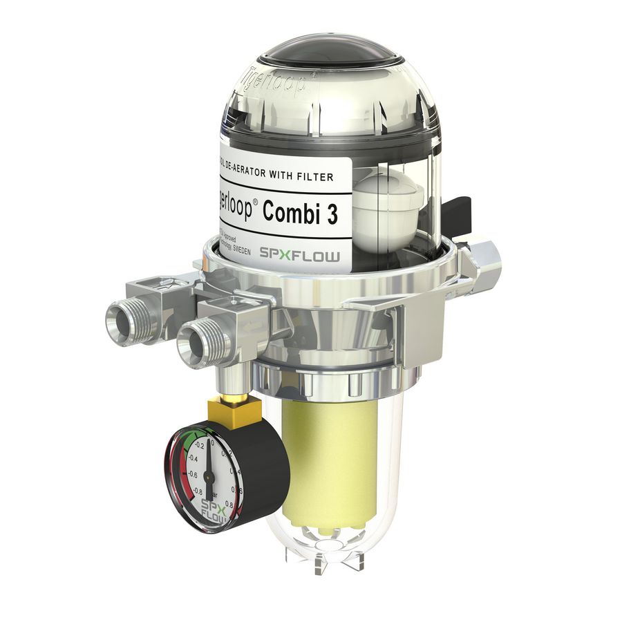 Tigerloop Combi 3 TC3 110A Olieontluch+Vacuümmeter 50mu.m