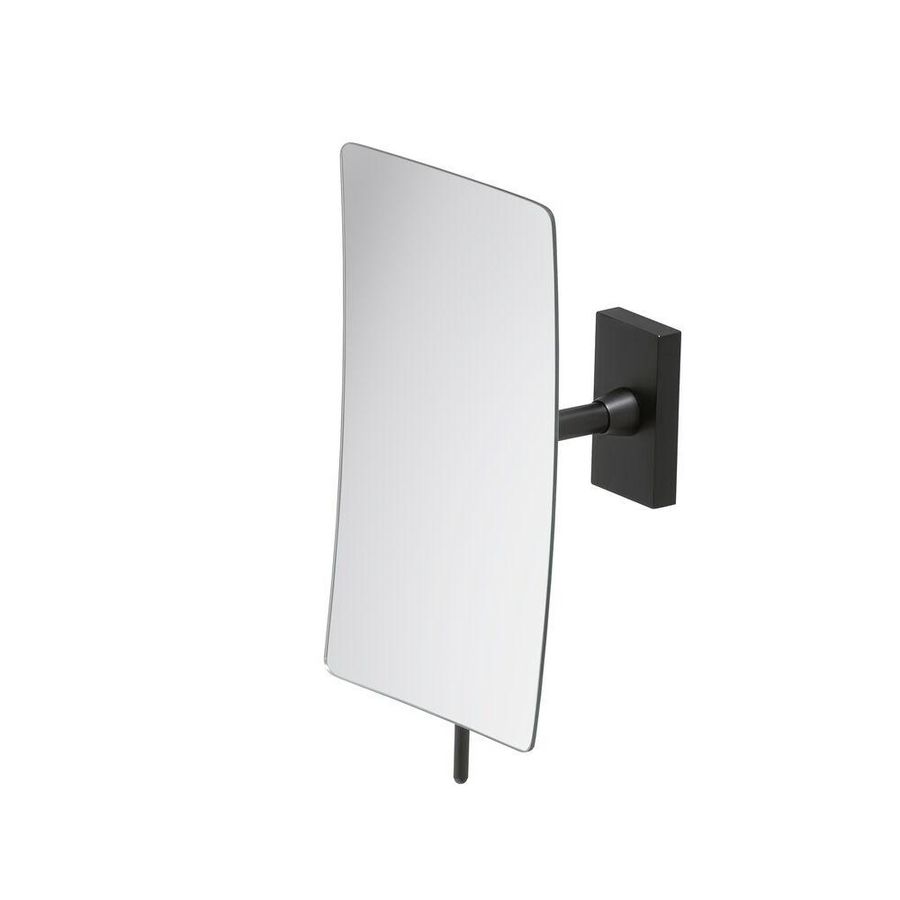 Scheerspiegel 3x vergrotend 132x212mm Mat zwart MIRROR