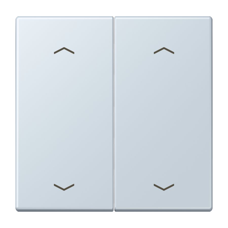 Wip KNX-F10 taster 2voudig pijl LC32023