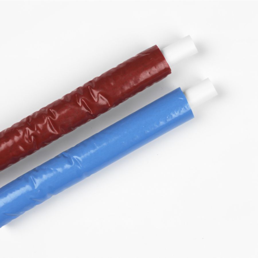 Rol a 50mtr. meerlagenbuis Ultrapress (Multipress) 16mm met 6mm isolatie blauw K7150