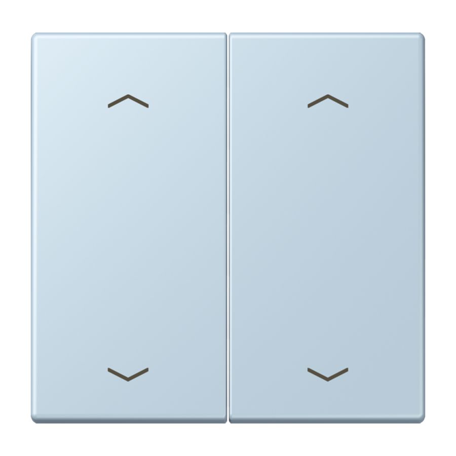 Wip KNX-F10 taster 2voudig pijl LC32022