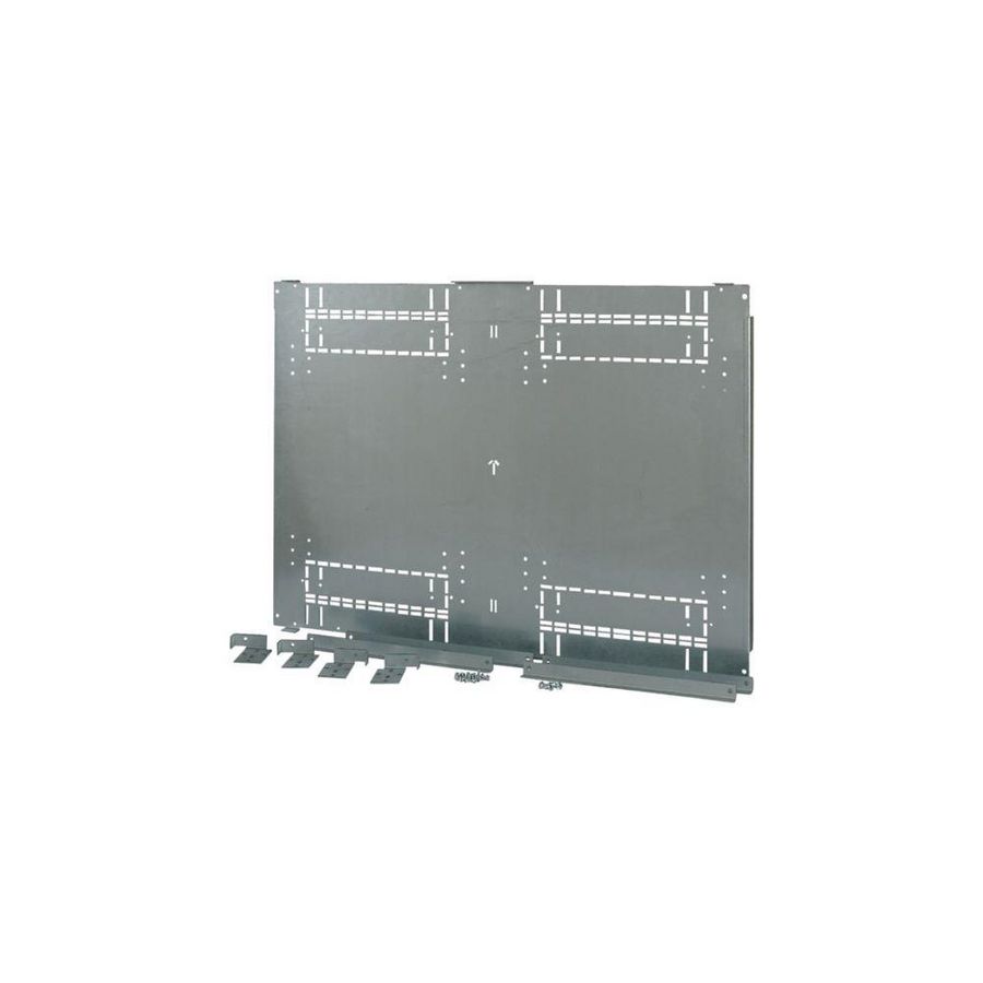 XE-XP montageplaat 2xNZM4 ,4P motorbed. uitrijdbaar B=1000m