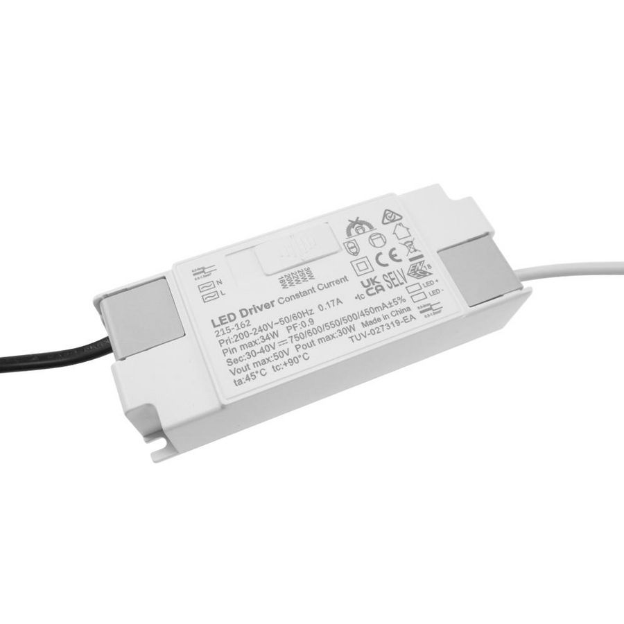 LED voeding 450/500/550/600/750mA max 40V/30W GST18i3