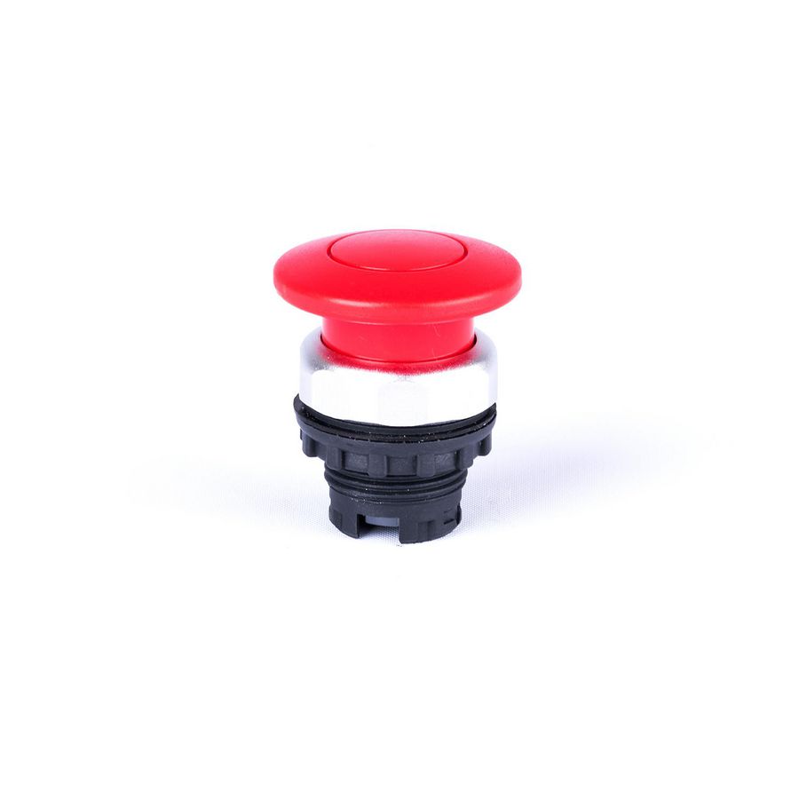 Knop paddestoel 40mm tijdelijk rood