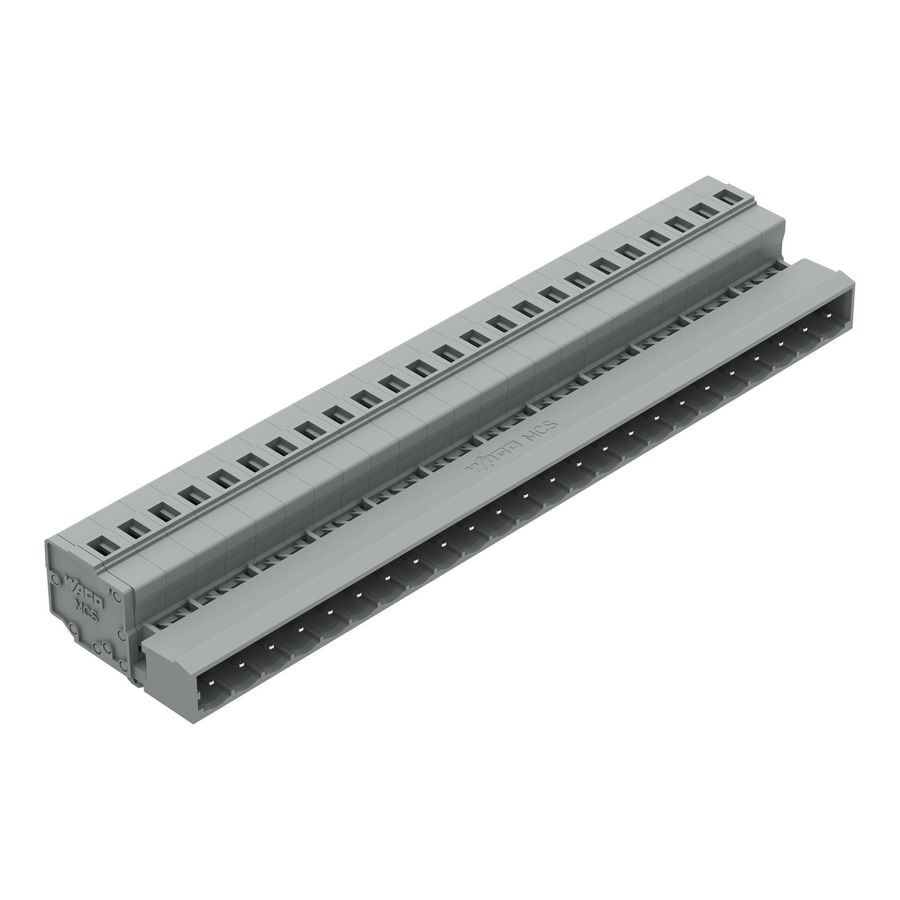 1-draads male steker 2,5mm² grijs 231-624/018-000 VVE=10