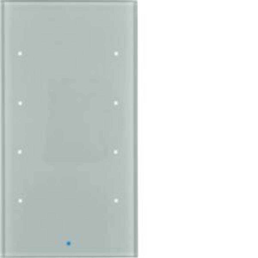 Tastsensor KNX-touch 4-v berker TS Sensor glas alu