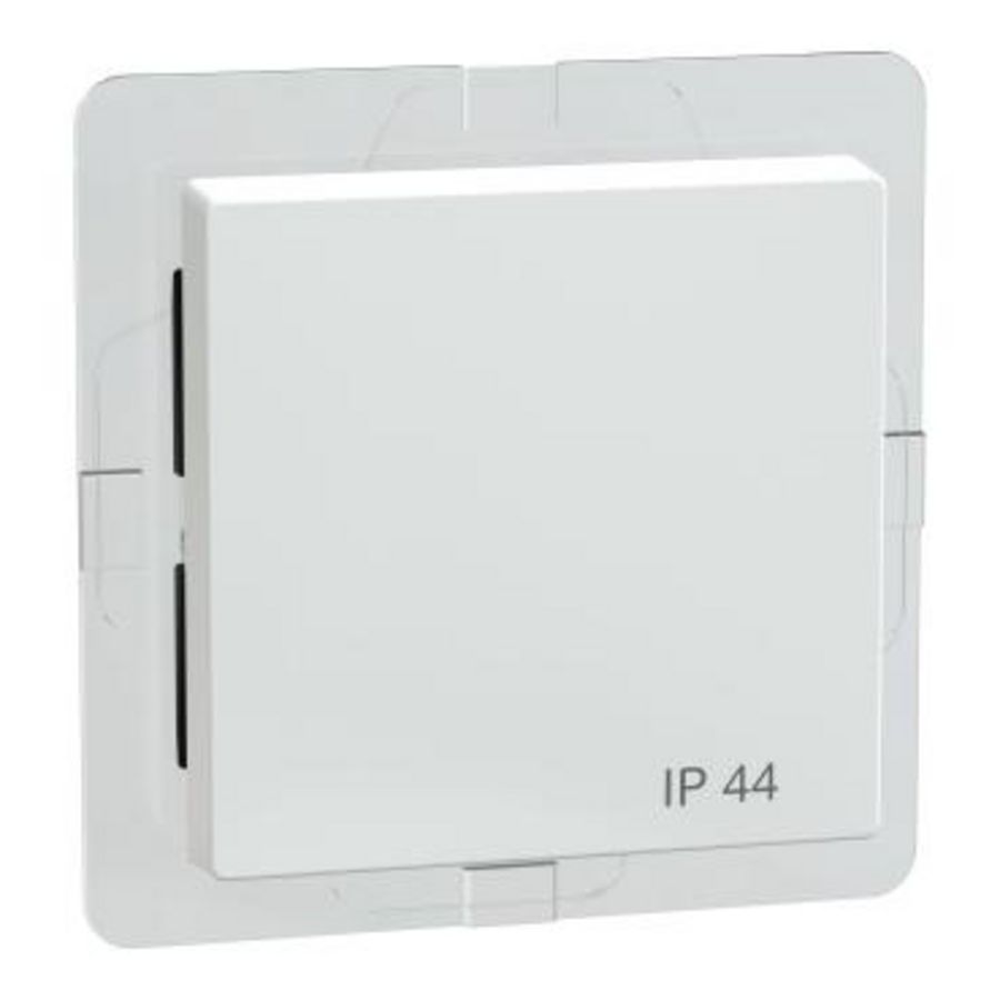 Rocker IP44 active white glossy System M