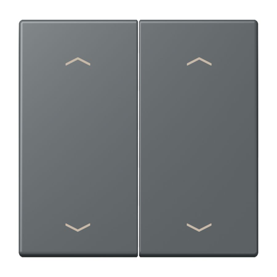 Wip KNX-F10 taster 2voudig pijl LC32010