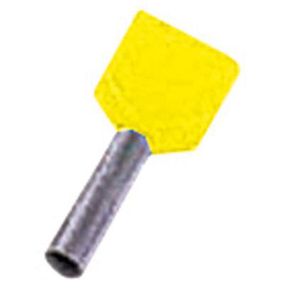 Geisoleerd adereindhuls dubbel 2x 6mm² 14mm L vertind VVE=100